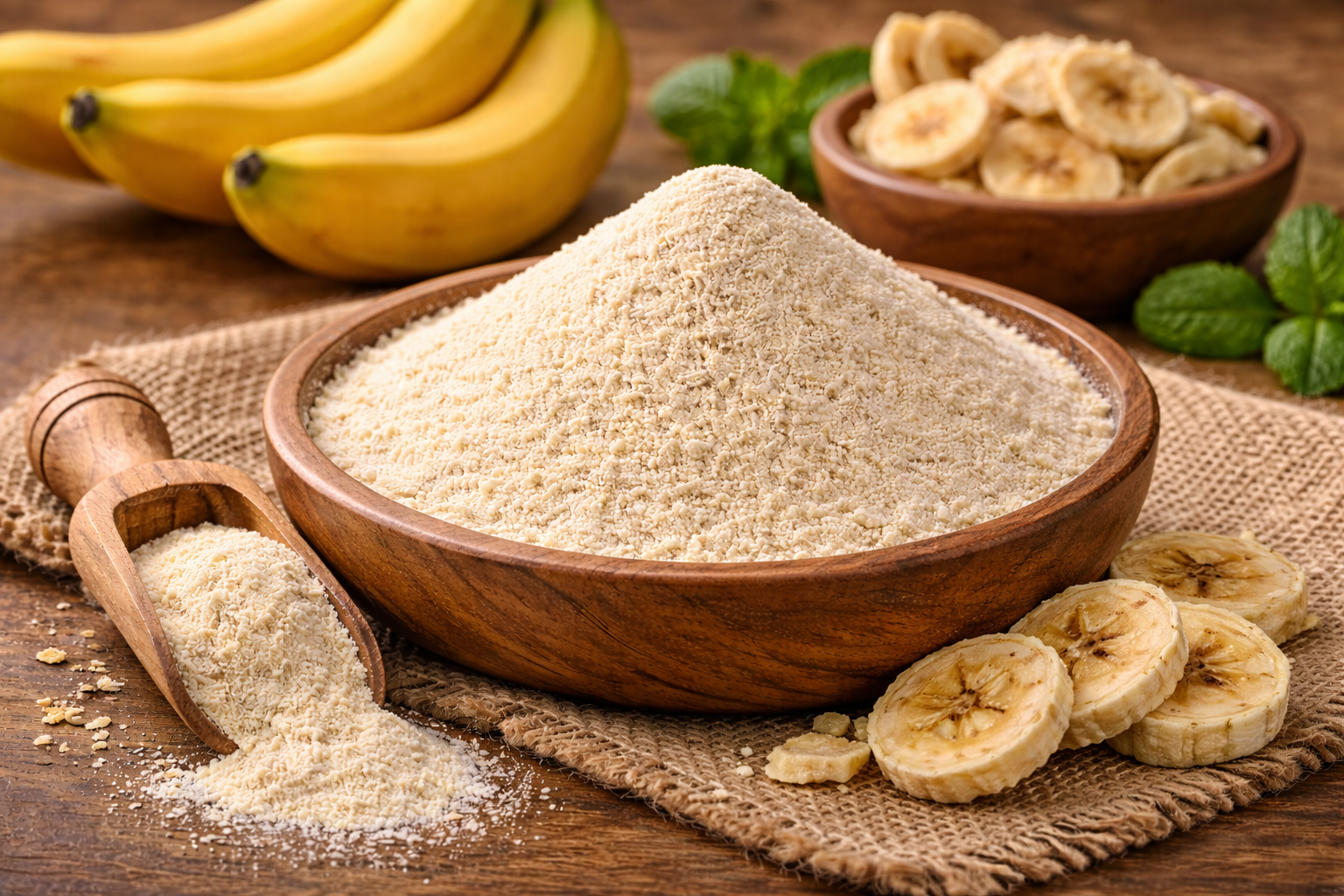 Dehydrated Banana Powder