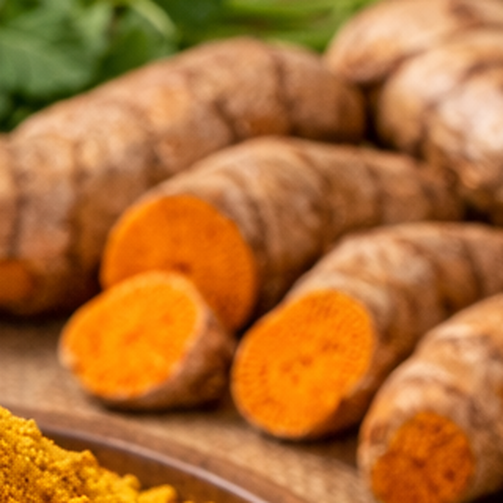 Whole Turmeric Fingers — export grade from India